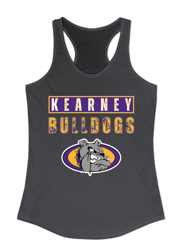 Kearney Bulldogs Mascot #9 Women's Tank Top
