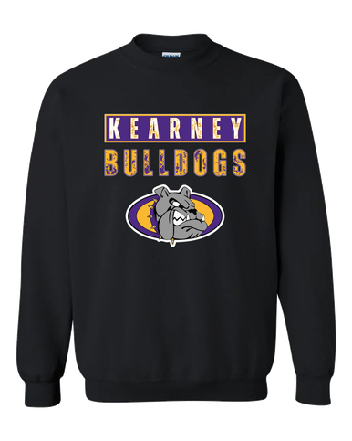 Kearney Bulldogs Mascot #9 Men's Sweatshirt