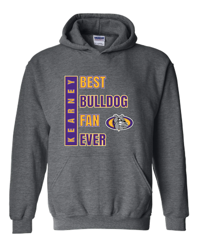 Kearney Bulldogs Best Bulldog Fan Men's Hoodie