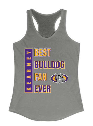 Kearney Bulldogs Best Bulldog Fan Women's Tank Top
