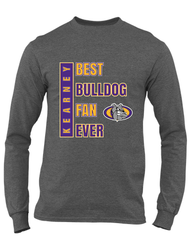 Kearney Bulldogs Best Bulldog Fan Men's LS T-Shirt