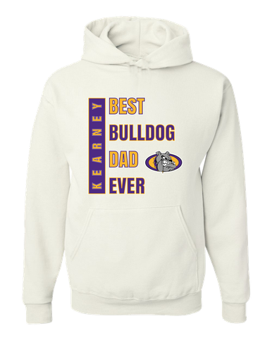 Kearney Bulldogs Best Bulldog Dad Men's Premium Hoodie