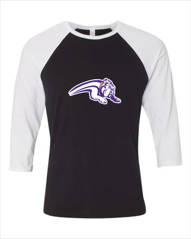 Wauconda Bulldogs Mascot #1 Women's Baseball T-Shirt