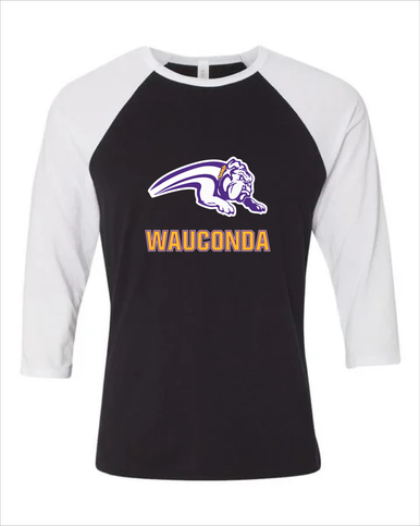 Wauconda Bulldogs Mascot #2 Men's Baseball T-Shirt
