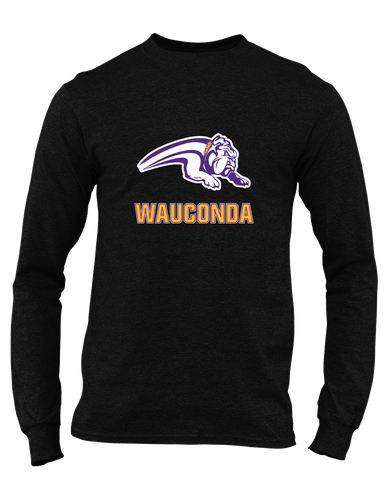 Wauconda Bulldogs Mascot #2 Men's Premium LS T-Shirt
