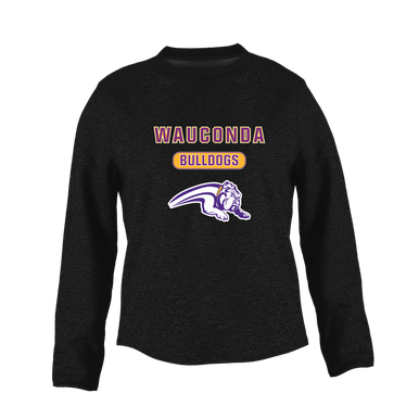 Wauconda Bulldogs Mascot #3 Women's Sweatshirt
