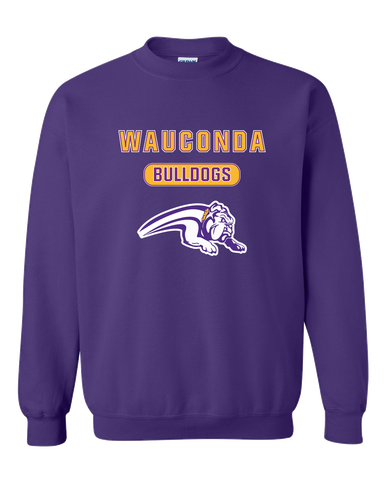 Wauconda Bulldogs Mascot #3 Men's Sweatshirt