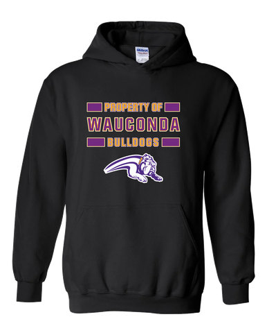 Wauconda Bulldogs Property Of Men's Hoodie