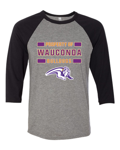 Wauconda Bulldogs Property Of Men's Baseball T-Shirt