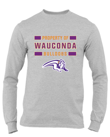 Wauconda Bulldogs Property Of Men's Premium LS T-Shirt
