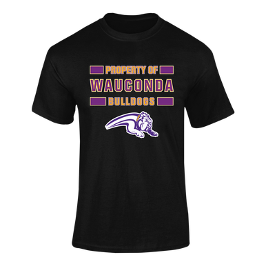 Wauconda Bulldogs Property Of Men's SS T-Shirt