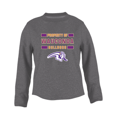 Wauconda Bulldogs Property Of Women's Sweatshirt