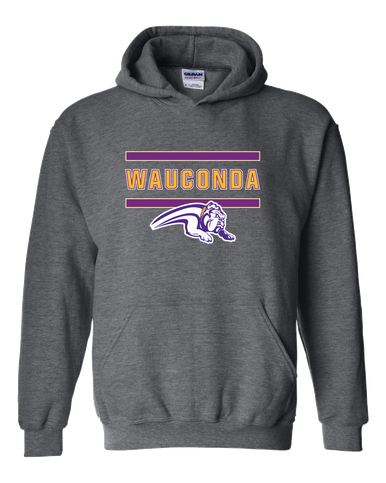 Wauconda Bulldogs Mascot #4 Men's Hoodie