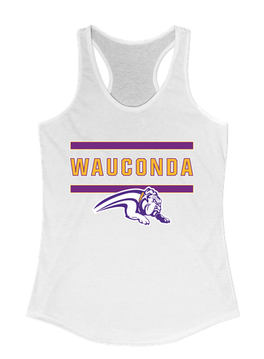 Wauconda Bulldogs Mascot #4 Women's Tank Top