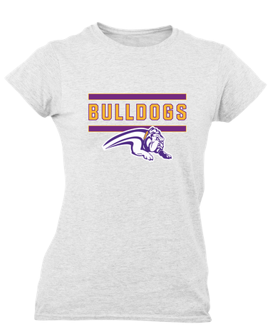 Wauconda Bulldogs Mascot #5 Women's Premium SS T-Shirt