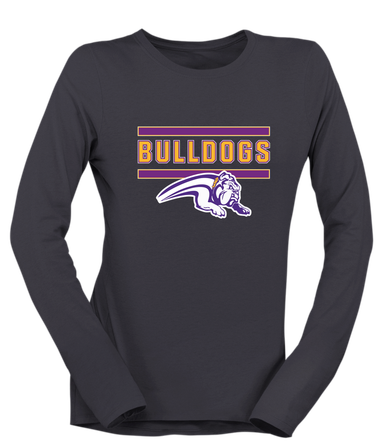 Wauconda Bulldogs Mascot #5 Women's Premium LS T-Shirt