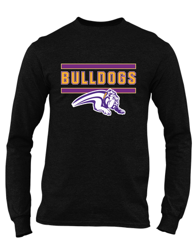 Wauconda Bulldogs Mascot #5 Men's Premium LS T-Shirt