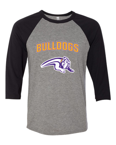 Wauconda Bulldogs Mascot #6 Women's Baseball T-Shirt