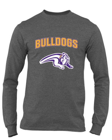 Wauconda Bulldogs Mascot #6 Men's Premium LS T-Shirt
