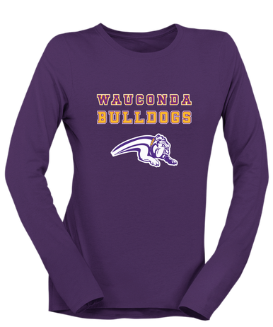 Wauconda Bulldogs Spirit Women's LS T-Shirt