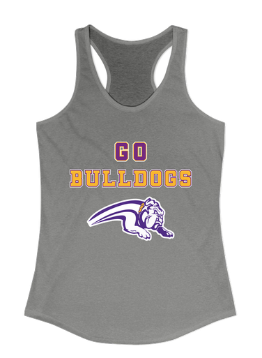 Wauconda Bulldogs Go Team Women's Tank Top