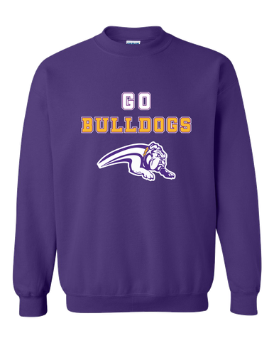 Wauconda Bulldogs Go Team Men's Sweatshirt