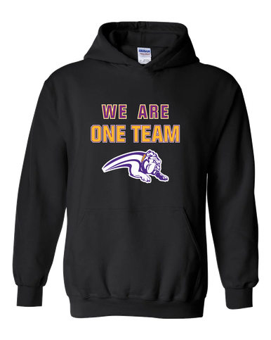 Wauconda Bulldogs We Are One Team Men's Hoodie