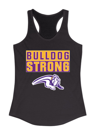 Wauconda Bulldogs Strong #1 Women's Tank Top