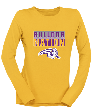 Wauconda Bulldogs Nation #1 Women's LS T-Shirt