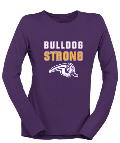 Wauconda Bulldogs Strong #2 Women's LS T-Shirt