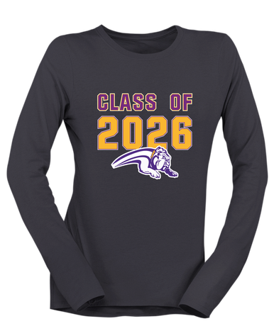 Wauconda Bulldogs Class of 2026 Women's LS T-Shirt