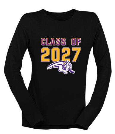 Wauconda Bulldogs Class of 2027 Women's Premium LS T-Shirt