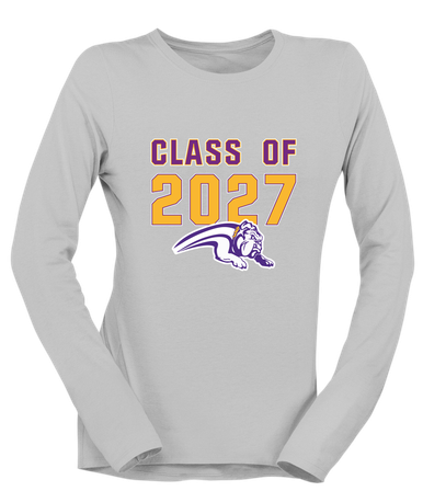 Wauconda Bulldogs Class of 2027 Women's LS T-Shirt