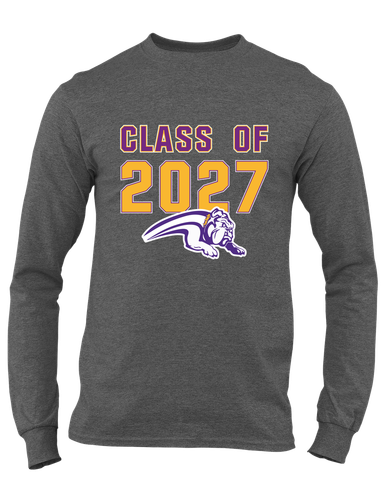 Wauconda Bulldogs Class of 2027 Men's LS T-Shirt