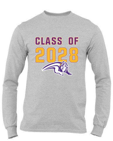 Wauconda Bulldogs Class of 2028 Men's LS T-Shirt