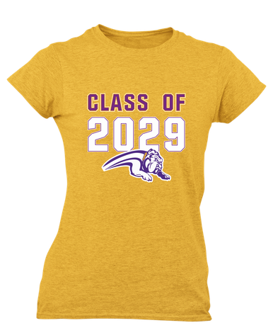 Wauconda Bulldogs Class of 2029 Women's Premium SS T-Shirt