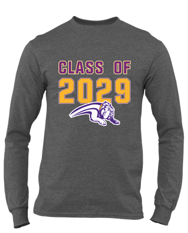 Wauconda Bulldogs Class of 2029 Men's Premium LS T-Shirt