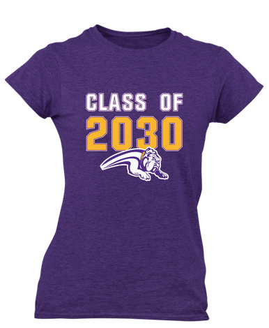 Wauconda Bulldogs Class of 2030 Women's SS T-Shirt