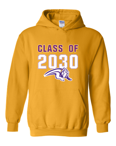 Wauconda Bulldogs Class of 2030 Men's Hoodie