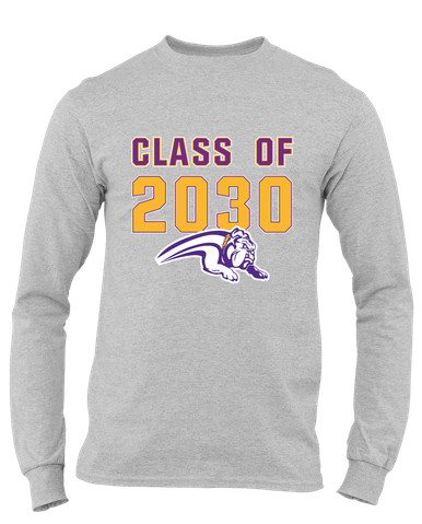 Wauconda Bulldogs Class of 2030 Men's Premium LS T-Shirt