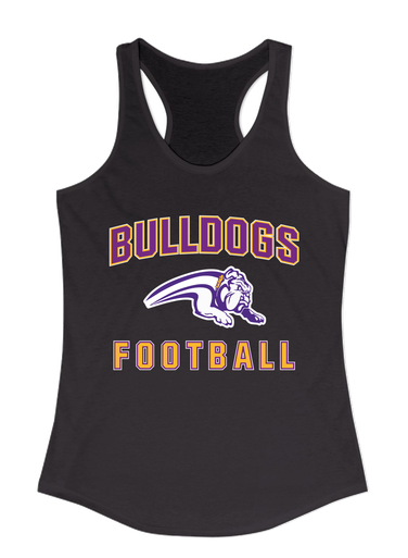 Wauconda Bulldogs Football #1 Women's Tank Top