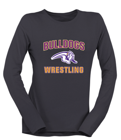 Wauconda Bulldogs Wrestling Women's Premium LS T-Shirt