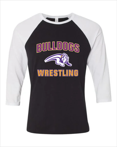 Wauconda Bulldogs Wrestling Men's Baseball T-Shirt