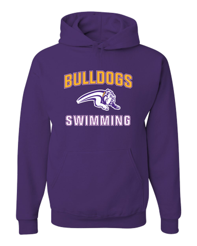 Wauconda Bulldogs Swimming Men's Premium Hoodie
