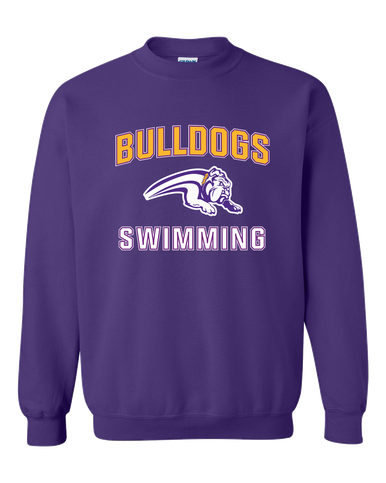 Wauconda Bulldogs Swimming Men's Sweatshirt