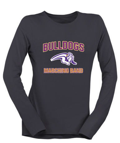Wauconda Bulldogs Marching Band Women's LS T-Shirt