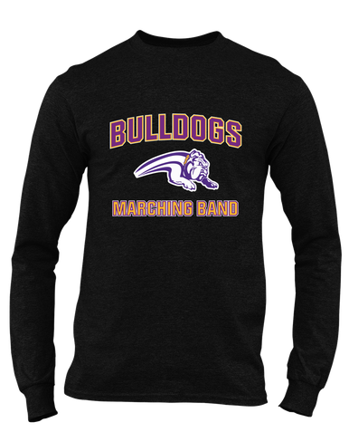 Wauconda Bulldogs Marching Band Men's LS T-Shirt