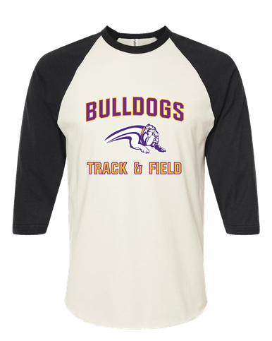 Wauconda Bulldogs Track & Field Men's Baseball T-Shirt
