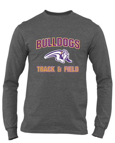 Wauconda Bulldogs Track & Field Men's LS T-Shirt