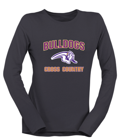 Wauconda Bulldogs Cross Country Women's Premium LS T-Shirt